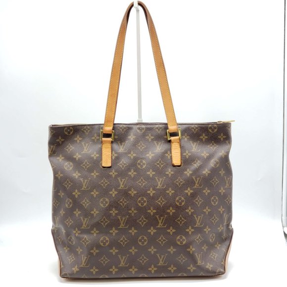 Louis Vuitton Handbags - 100% Authentic Louis Vuitton Cabas Mezzo Brown Monogram Tote Bag
